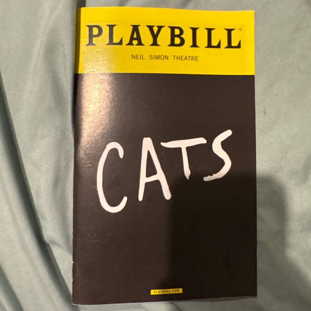 Cats Broadway Revival Playbill - Leona Lewis